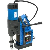 HBM Perceuse magnétique professionnelle de 65 mm avec vitesse variable et fonction de taraudage