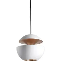DCW éditions Here Comes The Sun Suspension 350 | White|Copper