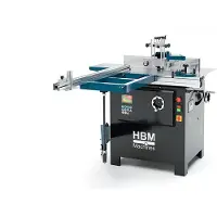 HBM Fraiseuse à bois avec table à rouleaux 2 800 watts, 400 volts