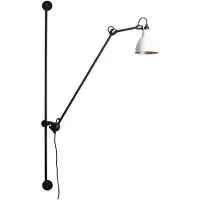 DCW éditions Applique Murale , 214 Round, Noir, Salon / séjour, Métal, Design