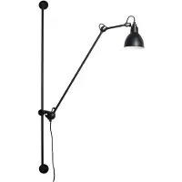 DCW éditions Applique Murale , 214 Round, Noir, Salon / séjour, Métal, Design