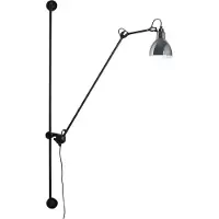 DCW éditions Applique Murale , 214 Round, Noir, Salon / séjour, Métal, Design