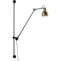 DCW éditions Applique Murale , 214 Round, Noir, Salon / séjour, Métal, Design