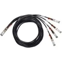 Cisco Câble répartiteur cuivre passif 100GBase, Émetteur-récepteur, Noir