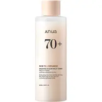 ANUA Rice 70 Glow Milky Toner pour une peau de verre et une eau de riz éclaircissante Niacinamide Céramides Panthénol Sans parfum Non comédogène