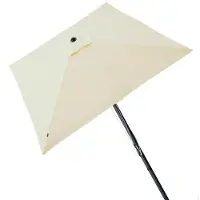 Aktive Mât De Parasol Carré Avec Protection Uv Aluminium 270x270 Cm 48 Mm 260 Cm