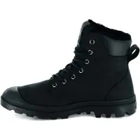 Palladium Bottines à lacets 'Pampa' bleu / noir