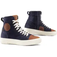 Falco Lennox 3, chaussures perforées ,Bleu Foncé/Marron ,40 EU