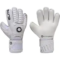 Elite Sport Warrior Junior Goalkeeper Gloves Blanc 3 Enfants