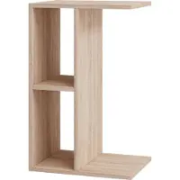 VCM Table d'appoint en bois | Table basse simple | Dimensions env. H. 63 x W. 40 x D. 30 cm | Table salon | Table basse - Nachto