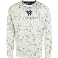 Sleep Token T-shirt manches longues de - EMP Signature Collection - Oversize - S - XXL - pour Homme - blanc cassé - Taille M