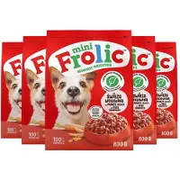 Frolic Mini Naturally Irresistible 5x800 g nourriture semi-humide pour chiens de petites races avec du boeuf frais