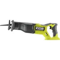 Ryobi Scie sabre - - Brushless - 18V - 0-3200 cp/min - Course de lame 32 mm - Capacité bois 210 mm - Système anti-vibration