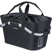 Basil Classic Carry All Mik Rear Basket 22l Noir