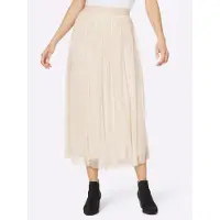 HEINE Jupe beige clair