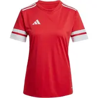Adidas Maillot 'Squadra 25' rouge sang / blanc