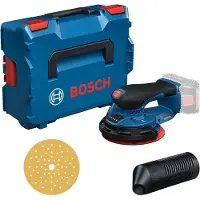 Bosch Ponceuse excentrique GEX 18V-150-3 solo + 1xC470 L
