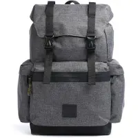 Strellson Sac à dos 'Northwood 2.0 Cooper' gris chiné / noir