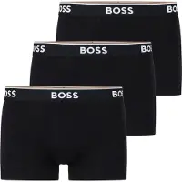 HUGO BOSS Boss 3-pack Boxer Trunks Black Size Medium 3 stk.