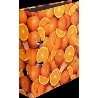 Herlitz Chemise à motifs maX.file oranges, A4, dos : 80 mm classeur à fentes, couverture raffinée avec (A4, 80 mm, 1 pcs)
