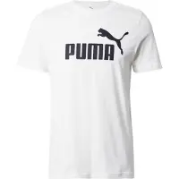 Puma T-Shirt fonctionnel 'Essentials No. 1' noir / blanc