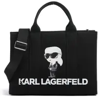 Karl Lagerfeld Cabas 'Ikon Aquarelle' noir