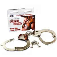 Dream Toys A classic police metal menottes mains short 26 cm