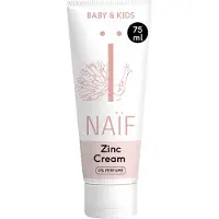 Naif Baby & Kids Zinc Cream crème anti-érythème pour bébé sans parfum 75 ml