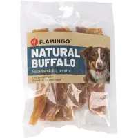 Flamingo Lot économique : 2x200g Nature Collier de buffle friandises pour chiens