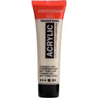 Royal Talens Amsterdam - peinture acrylique - 120ml - ton chair de titane clair 17092892