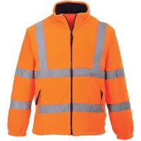Portwest HI VIS MESH LINED FLEECE Orange M (M)