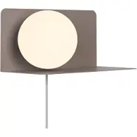 Nordlux Applique murale avec sphère Lilibeth Marron