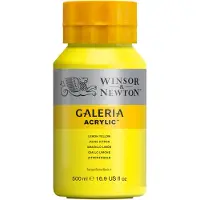 Winsor & Newton Galeria Peinture acrylique 500 ml Lemon yellow 346