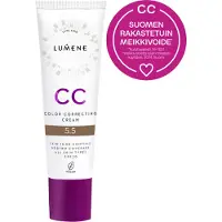 Lumene CC Color Correcting Cream CC crème pour un teint unifié SPF 20 teinte 5.5 (Cool) 30 ml