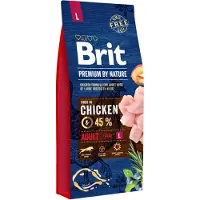 Brit Premium Premium by Nature Adulte - L - 15 kg