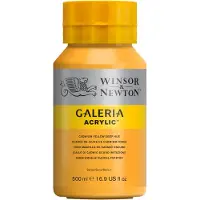 Winsor & Newton Galeria Peinture acrylique 500 ml Cadmium yellow deep hue 115