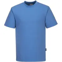 Portwest AS20 T-shirt ANTISTATIQUE ESD Hamilton Blue Taille XXL