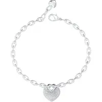 GUESS Crazy In Love Jubb05214 Bracelet Argenté Femme