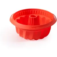 Lékué Classic, Moule à gâteau, Rouge