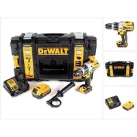 DeWalt DCD 996 M1 Perceuse-visseuse à percussion sans fil 18V 95Nm Brushless + 1x Batterie 4,0Ah + Chargeur rapide + Coffret de transport Toughbox
