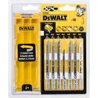 DeWalt Jeu de 10 lames de scie sauteuse