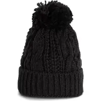 K-Up Pack 10 Bonnet en maille tricot Noir - K-up KP550 - Taille One Size