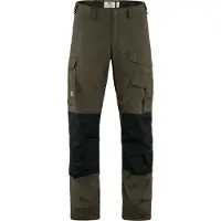 Fjällräven - Pantalon de randonnée robuste - Barents Pro Trousers M Dark Olive Black - Taille XS/S - Kaki