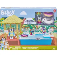 Bluey Pool Time Playset (90204) Dollhouse Bleu Enfants