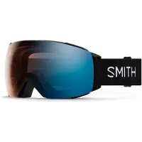 Smith - Masque de ski/snowboard photochromique - I/O Mag Black Chromapop Pro Photochromic Blue Mirr en Silicone - Noir
