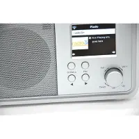 Roadstar IR-390D+BT/WH Radio Internet Wi-Fi et numérique DAB/ DAB+/ FM, Bluetooth, USB, télécommande Blanc
