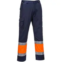 Portwest Pantalon haute visibilité Combat Bicolore