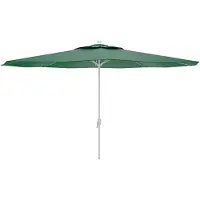 Marbueno Summer Parasol acier 8 baleines D270 cm polyester vert jardin, piscine et terrasse 10188