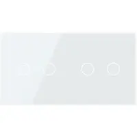 Livolo | Blanc | 2 + 2 | ON / OFF | Exchange Switch Smart Home - View
