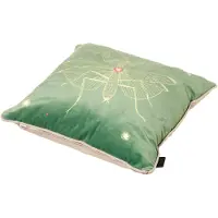 Madison Coussin Décoratif Madison Velvet Insect Green (45 x 45 cm)